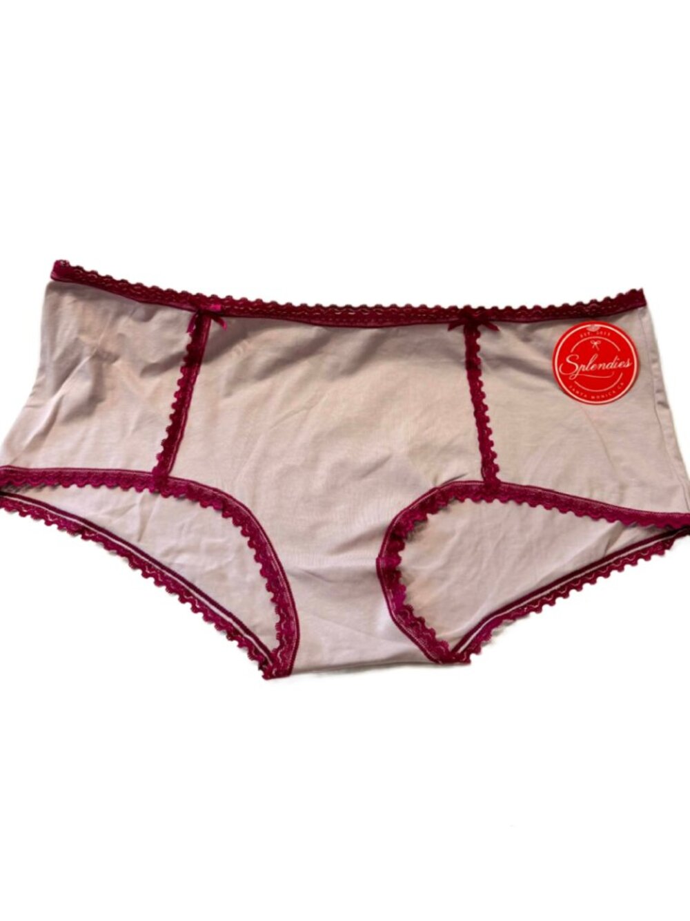 Splendies Hazel Cotton Boyshort Panties Size 4X (26/28) NWT Pair of Underwear